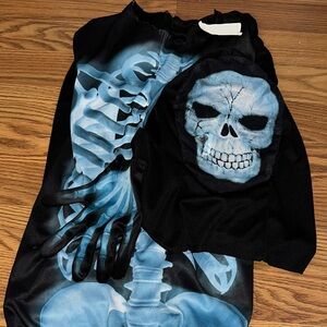 Skeleton Costume with Skull Mask